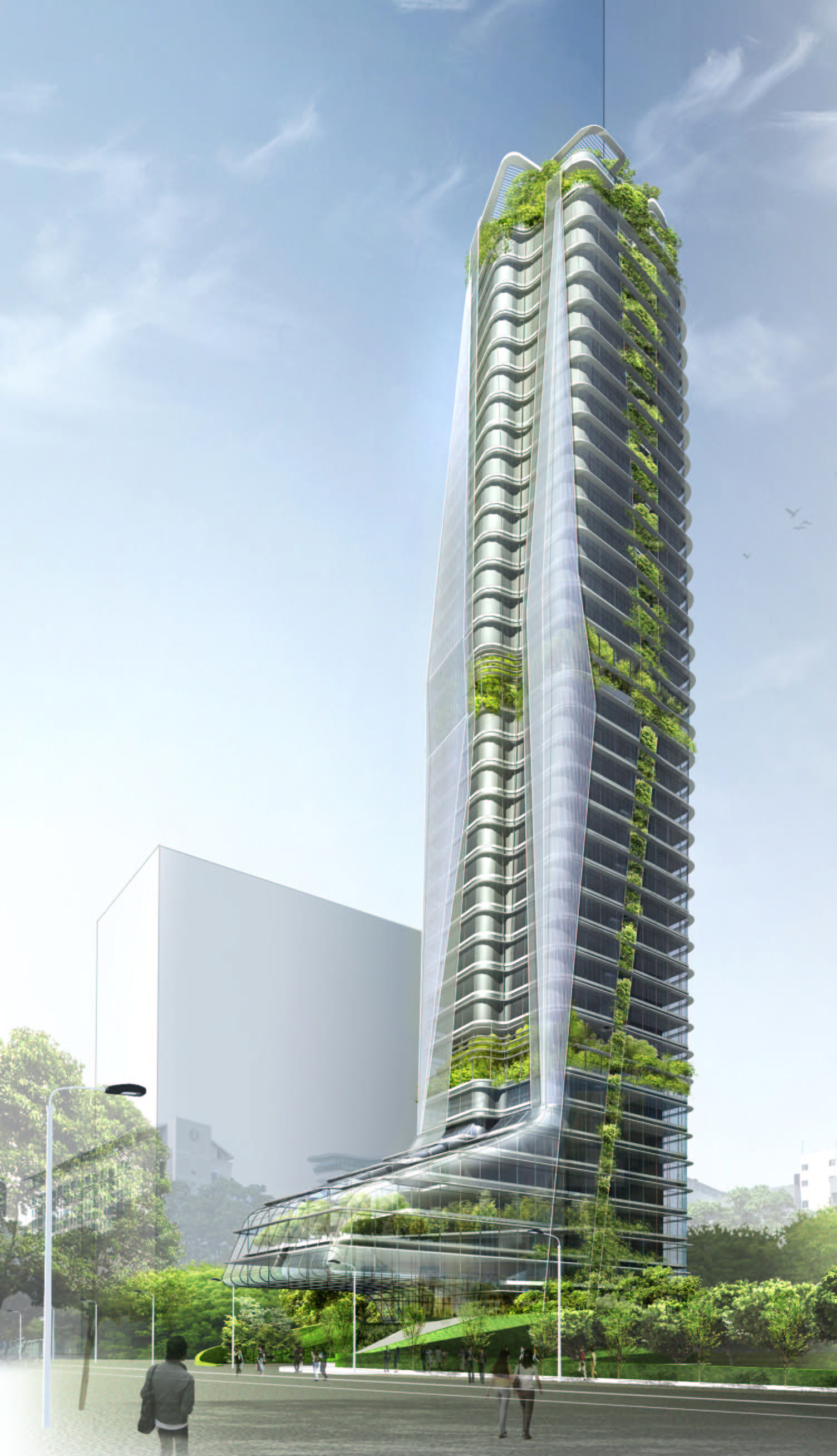 Modern Skyscraper Architecture Design