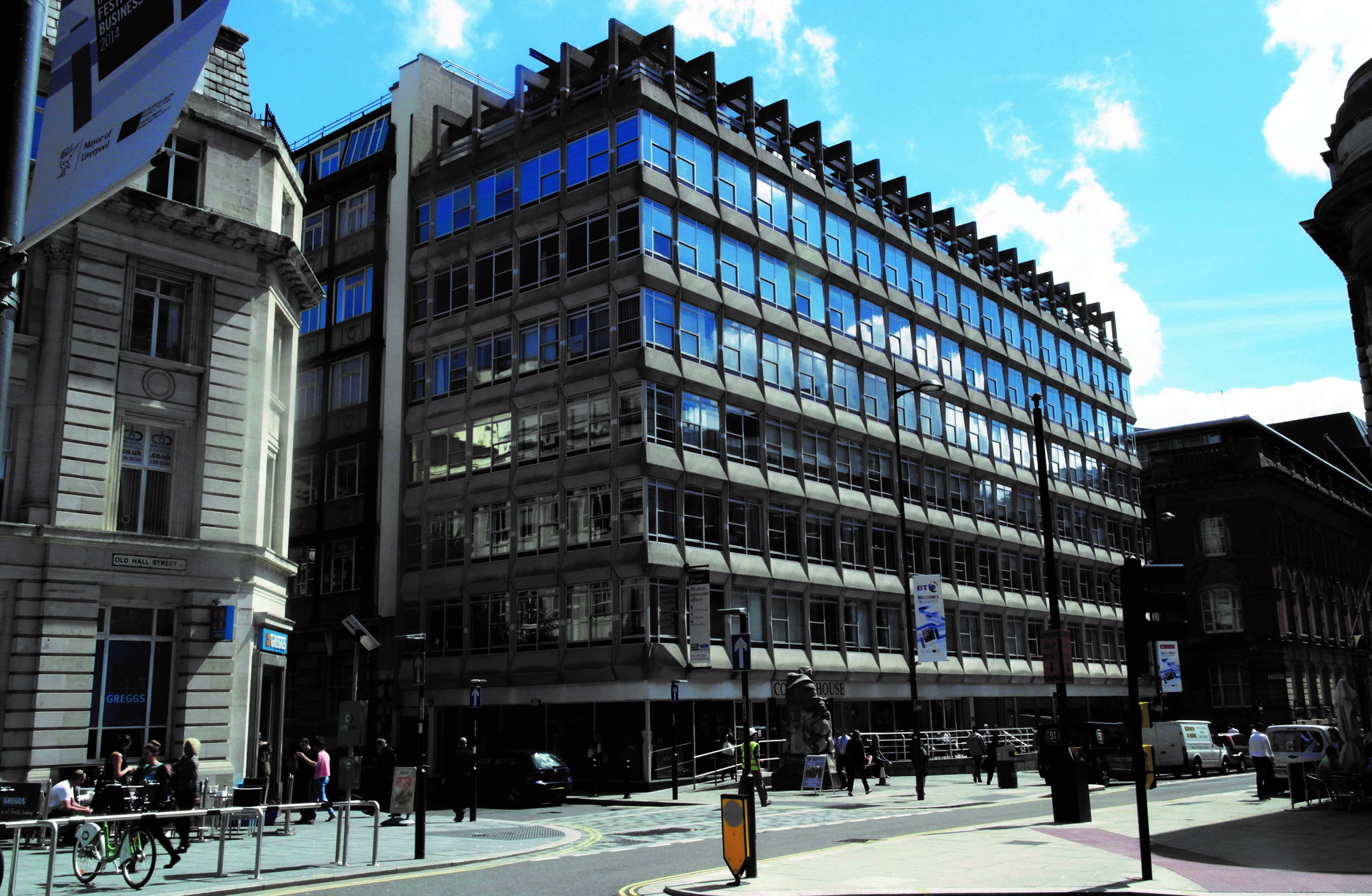 SIKA LIQUID PLASTICS SUITS ICONIC LIVERPOOL COTTON EXCHANGE BUILDING